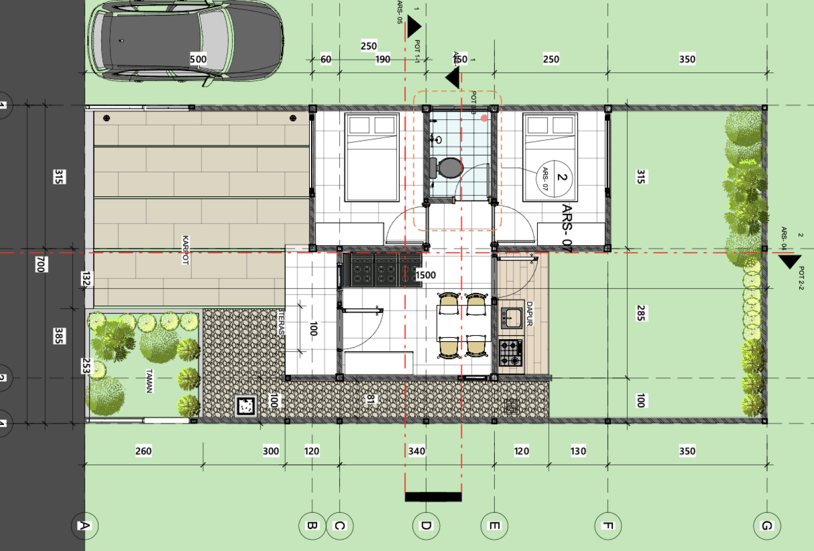 Peta lokasi District 1